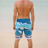 Men's Classic Boardshorts - Big Wave Blue - jamsworld.com