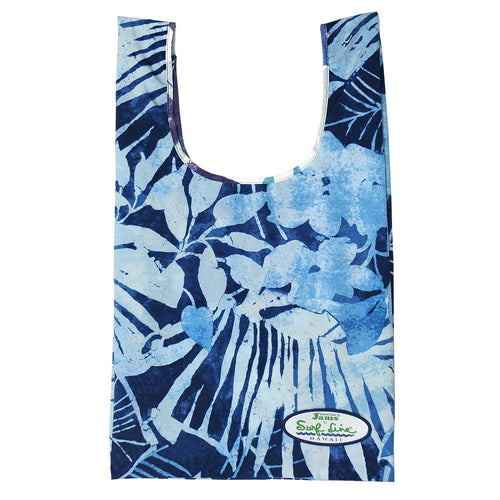 ReAloha "Reusable Tote Bag" - Palm Delight Blue - jamsworld.com