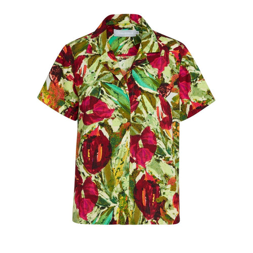 Print Top - Anthurium - jamsworld.com