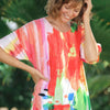 T-shirt Dress - Cayenne