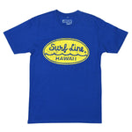 Oval Surf Line Hawaii Script Logo Tee - jamsworld.com