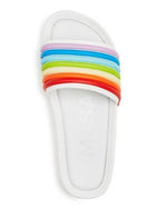 Claquettes Melissa Rainbow pour adultes - blanches - jamsworld.com