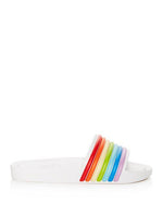 Claquettes Melissa Rainbow pour adultes - blanches - jamsworld.com