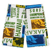 Makaha Long Short - Surf Contest White - jamsworld.com