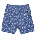 Boardshorts classiques pour hommes - Taro Leaves Navy - jamsworld.com