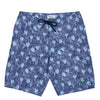 Men's Classic Boardshorts - Taro Leaves Navy - jamsworld.com