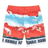 Men's Classic Boardshorts - Big Wave Red - jamsworld.com