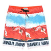 Men's Classic Boardshorts - Big Wave Red - jamsworld.com