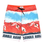 Boardshorts clásicos para hombre - Big Wave Red - jamsworld.com