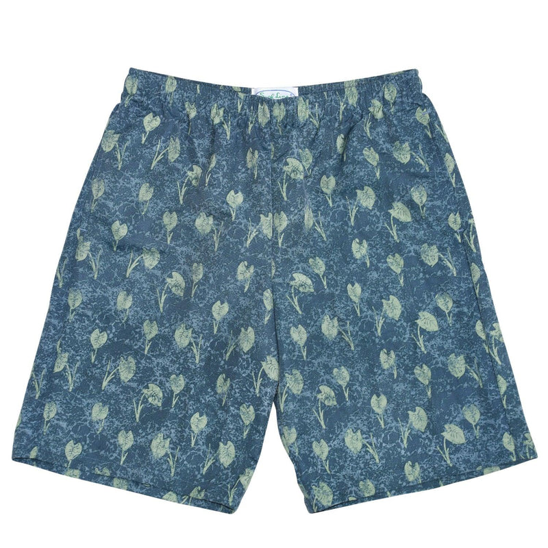 Men's Nylon Super Jams - Taro Leaves Green - jamsworld.com