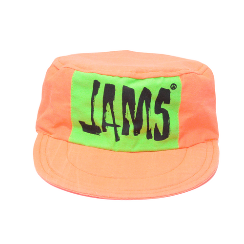 1980's Vintage Jobber Hat - Neon Orange
