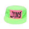 1980's Vintage Jobber Hat -  Neon Green