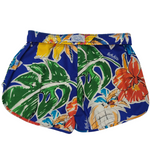 Cheeter Shorts - Pineapple Hibiscus Blue