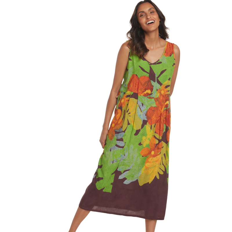 Vestido Janice - Marrón Kula