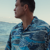 Camisa Retro Hombre - Rainbow Runner Denim