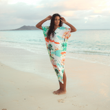 Casablanca Dress - Flamingo Beach