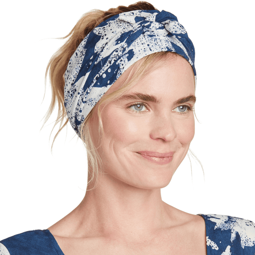 Headwrap - Lau Kala Indigo - jamsworld.com