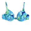 Bikini Top with Coconut Circle Ring - Blue Jay - jamsworld.com