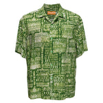 Camisa Retro Hombre - Verde Kahili