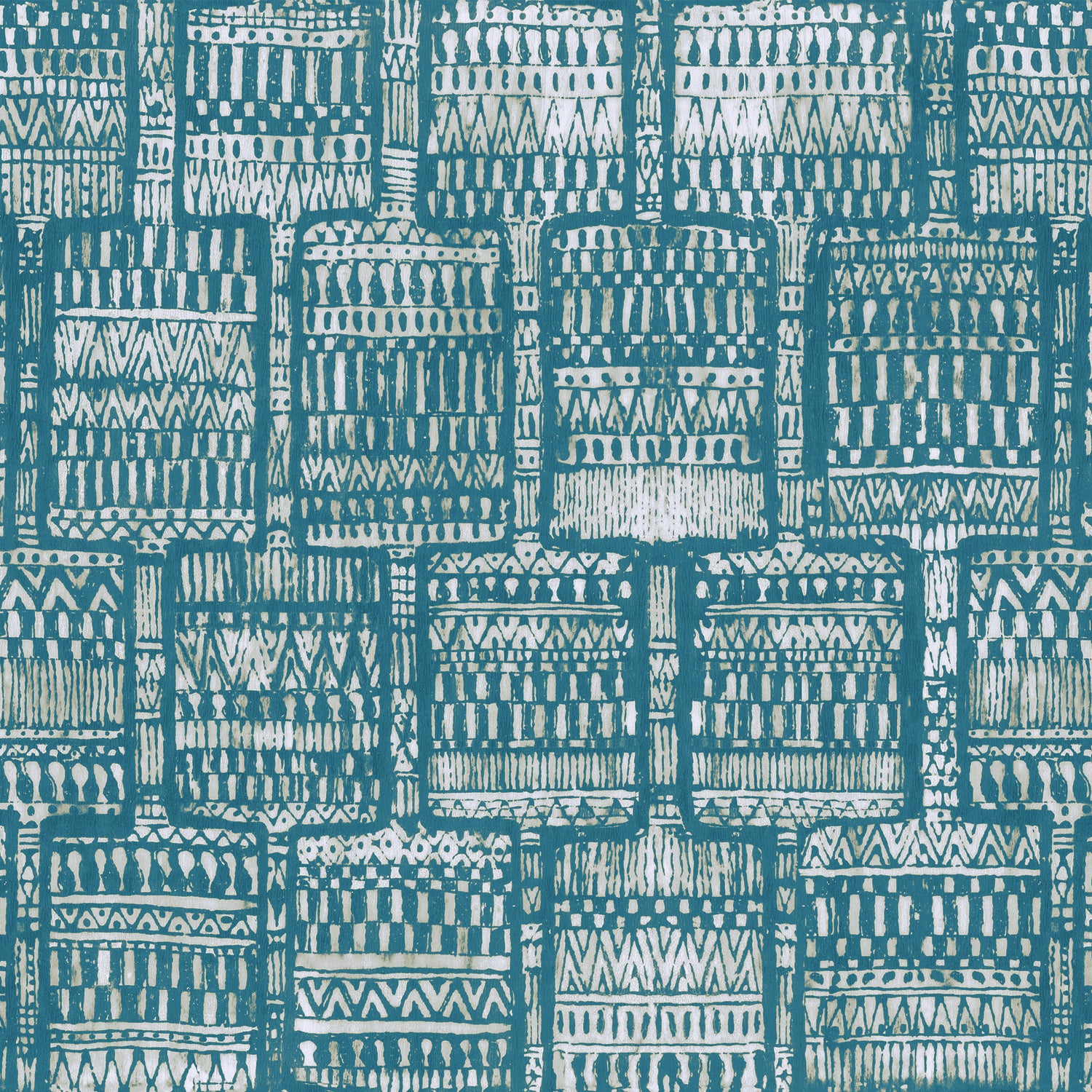 Camisa Retro Hombre - Kahili Teal