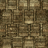 Men's Mix Print Shirt - Kahili Brown
