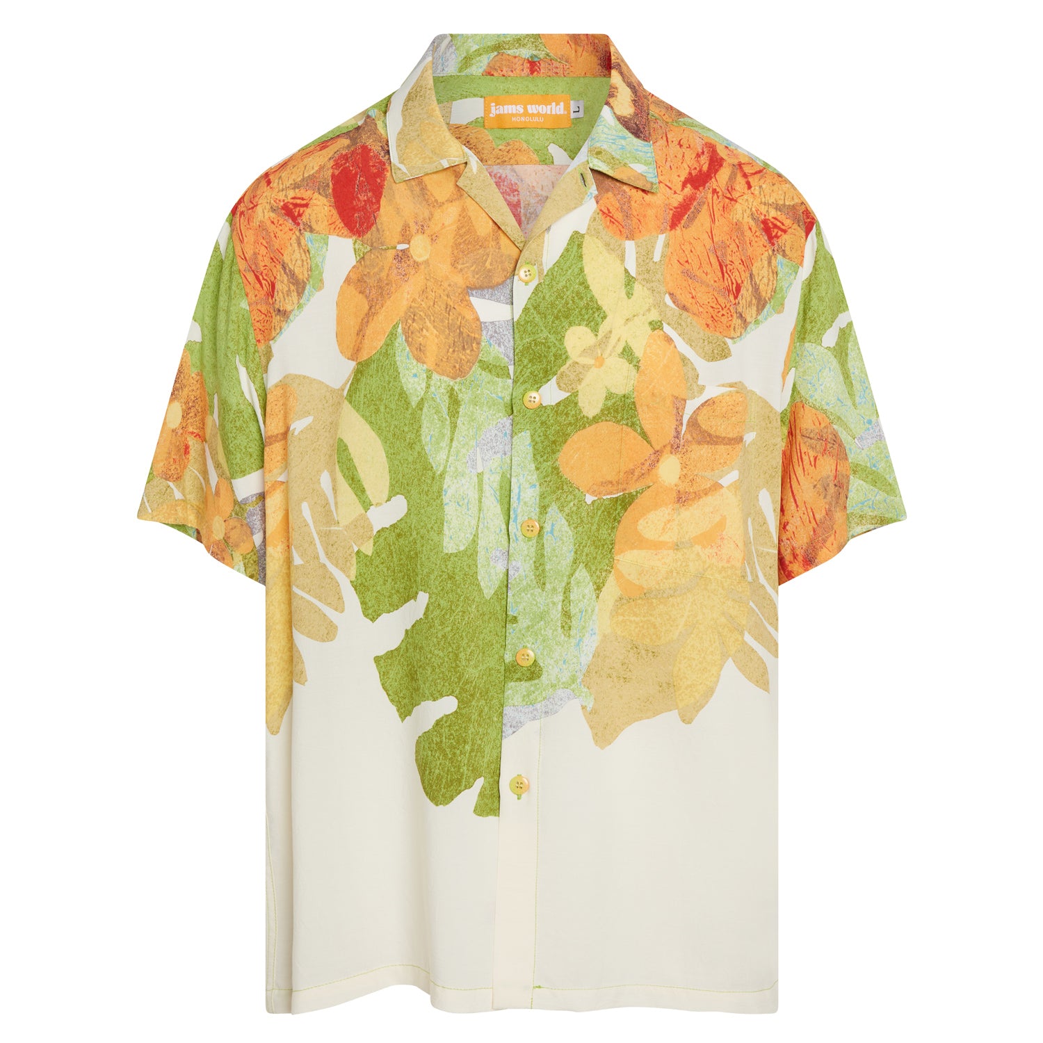Camisa Retro Hombre - Kula White