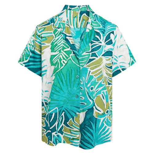 Print Top - Garden Isle