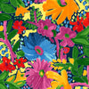 Men's Retro Shirt - Flower Party Navy